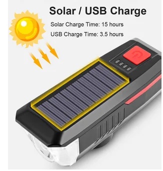 Luz LED carga Solar