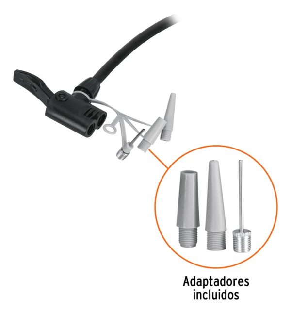 Inflador de mano 180 PSI - Honor