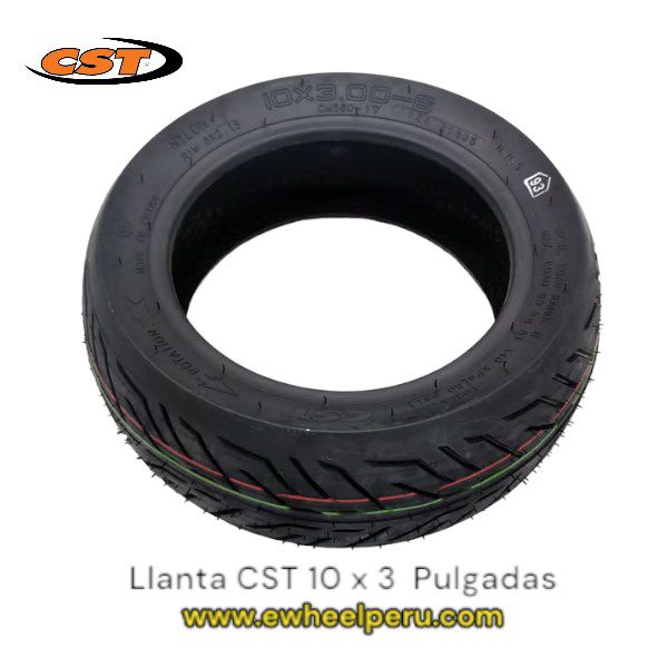 Llanta 10 x 3 pulgadas CST