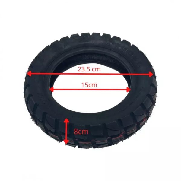 Llanta 10x3 (80/65-6) off-road